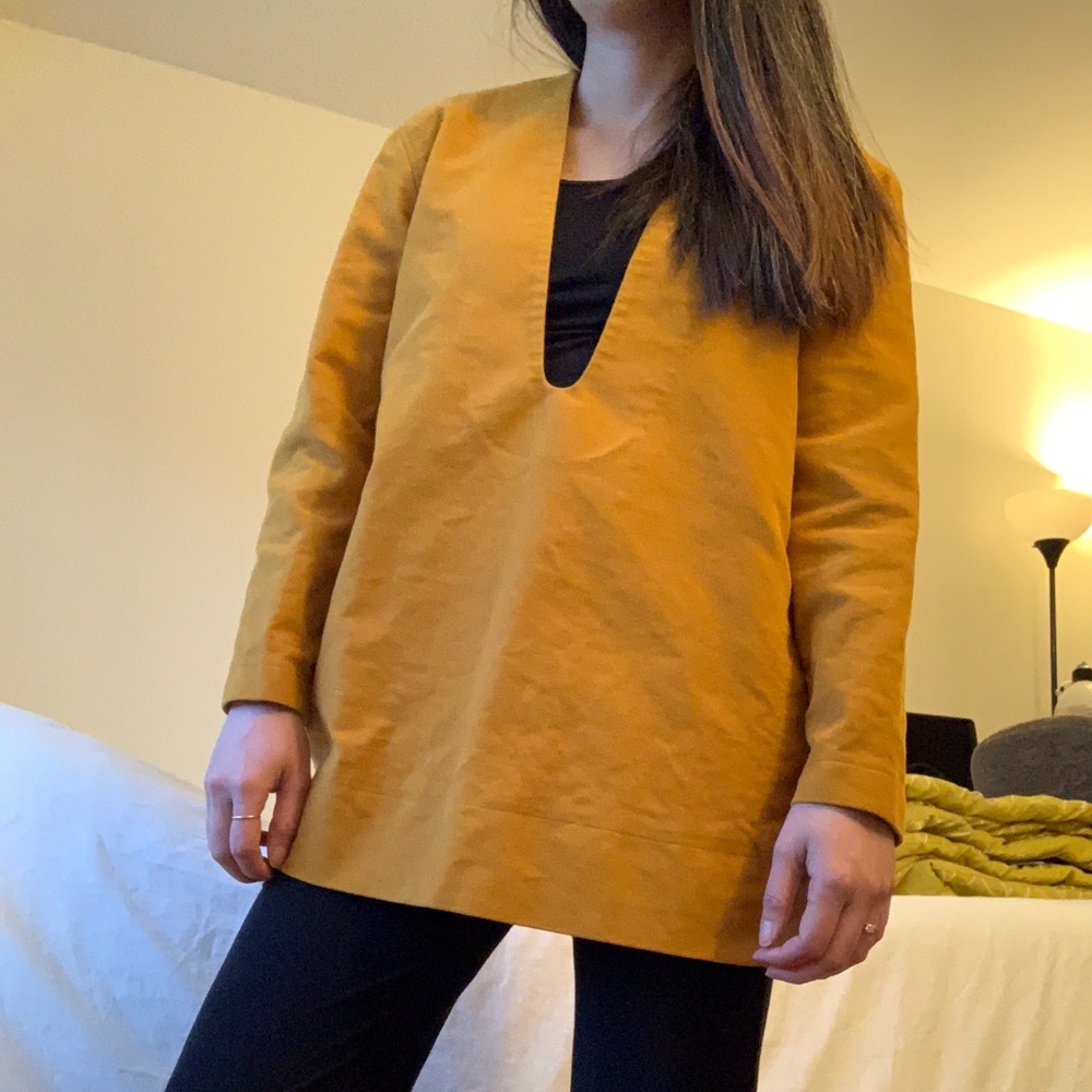 GREI. New York sweater in turmeric